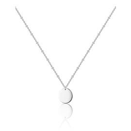 Hypoallergenic Disc Necklace Girl | Surgical Steel The gift for a lady