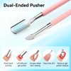 Makartt Cuticle Trimmer with Cuticle Pusher - Stainless Steel Cuticles