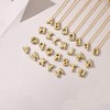 Moissanite Alphabet Letters Pendant Necklace | Lab Grown Diamond &