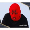 RED Friday Remember Everyone Deployed Embroidered Support Ski Mask (Red)