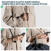 ACEIken Umbrella Reverse Close Folding Windproof Travel Umbrella - Compact