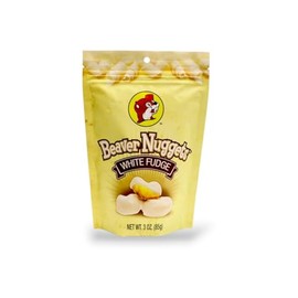 Buc-ee’s Chocolate Covered Beaver Nuggets – Gourmet Candy, Crunchy & Deliciously Sweet Treats – Snack Size Resealable Bags, Lunch Snacks for Kids & Adults (White Fudge, 3 Ounce)