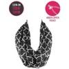iPobie Pocket Scarf Infinity Scarf with Hidden Zipper Pocket Travel