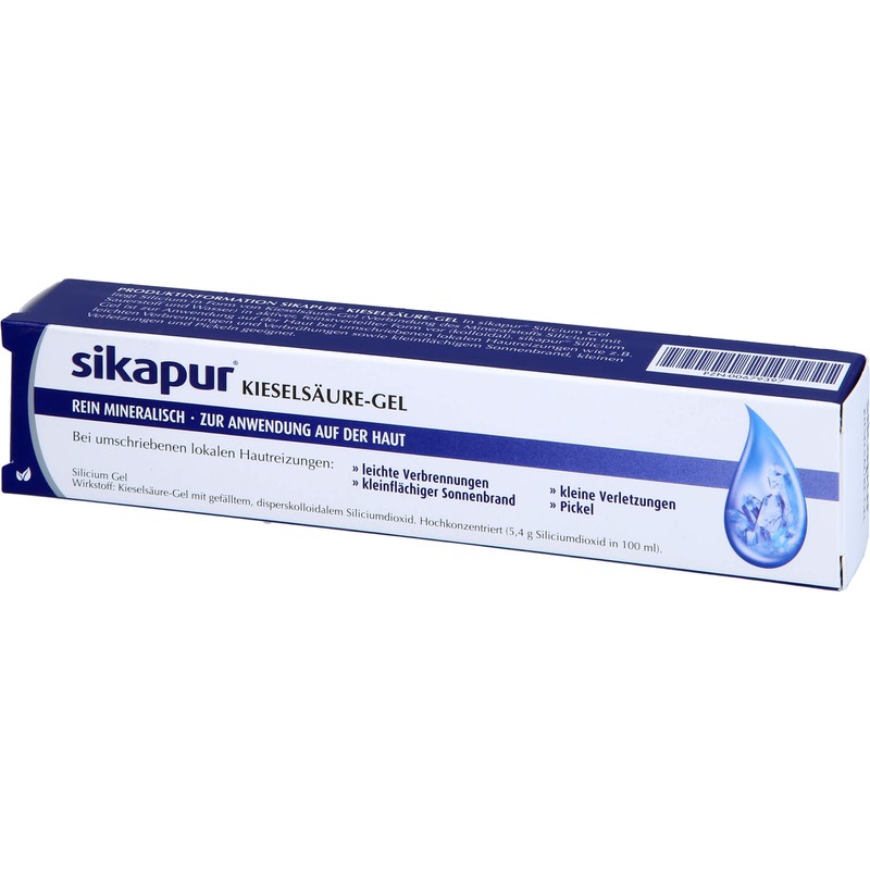 sikapur Kieselsäure-Gel bei lokalen Hautreizungen, 50 ml Gel