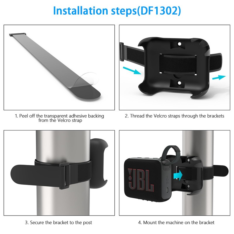 HOLACA Custodia con cinturino per altoparlante Bluetooth JBL GO 4,