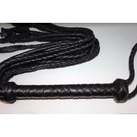 Prairie Horse Supply FLOGGER Riding Crop Leather Soft Suede not costume props all quality - Leather Braided Tails