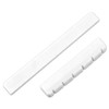 QEXUJOW Acoustic Guitar Replacement Parts 2 Piece Set Bone Replacement