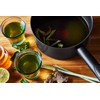 Lagostina Rigenera Green Non-Stick Aluminium Casserole, Diameter 18 cm, Induction