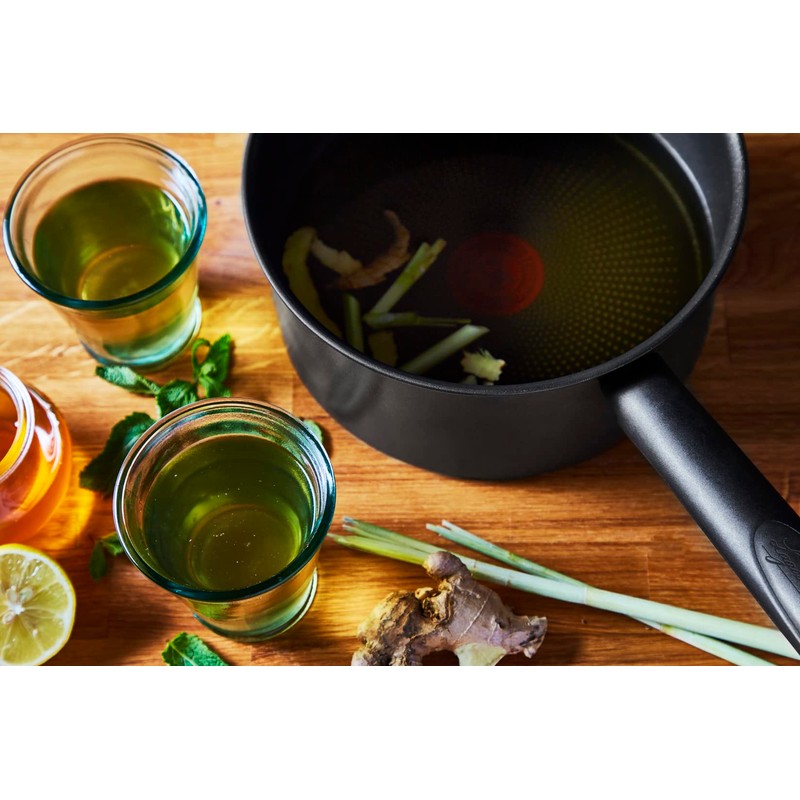 Lagostina Rigenera Green Non-Stick Aluminium Casserole, Diameter 18 cm, Induction