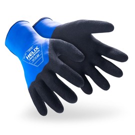 HexArmor| Fluid-Resistant | Abrasion-Resistant | Knit Rubber Grip | Work Gloves | Helix® 3070 | XX-Large