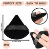 2 Pcs Stadux Triangle Powder Puff, Reuseable Powder Puff With
