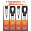 Stocking Stuffers for Men, AOGUU 6-in-1 Keychain Screwdriver Bit with
