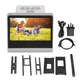 Film Scanner to Digital HD 5in LCD Screen 16G Memory 14MP Interpolation 22MP with Negatives Film Digitizer