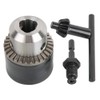 Drill Chuck, 3.0-16 mm 1/2-20UNF Chuck Adapter Kit, Key Type