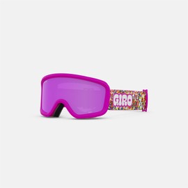 Giro Chico 2.0 Snow Goggles 2023 - Kid's Pink Sprinkles Frame with Amber Pink Lens Small
