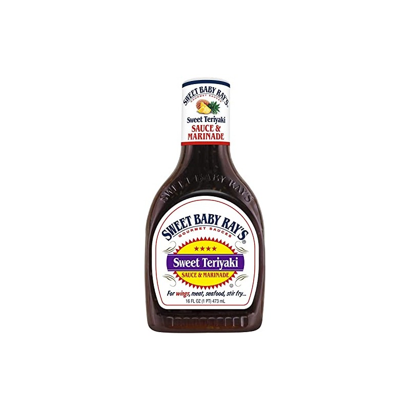 Sweet Baby Ray's Sweet Teriyaki Sauce and Marinade (16 Fl