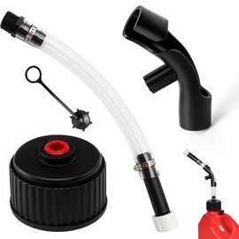 5 Gallon Gas Can for Racing with Jug Hose, Hose Bender, Racing Fuels 3042 Replacement Jug Cap, Egs Jugs, Scribner Fuel Jugs
