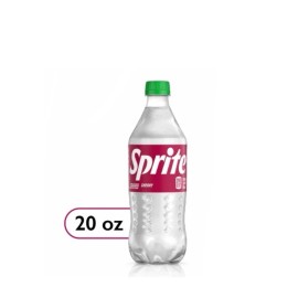 Sprite Cherry Soda 20oz Exotic Pop 24 Pack Bottles