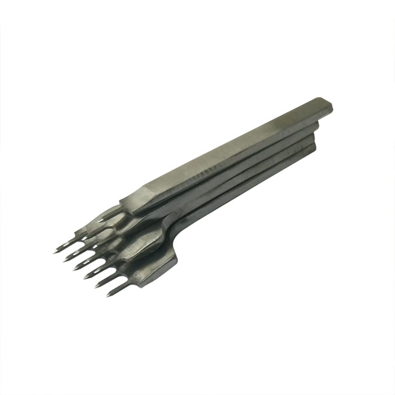 Pirhosigma 1/2/4/6 Prong Leather Graving Craft Hole Lacing Punch Punching