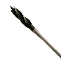 B.E.S. Quattro Auger Tip Flex Bit 1/2" x 72" Extra Long Flexible Wood Wallfish