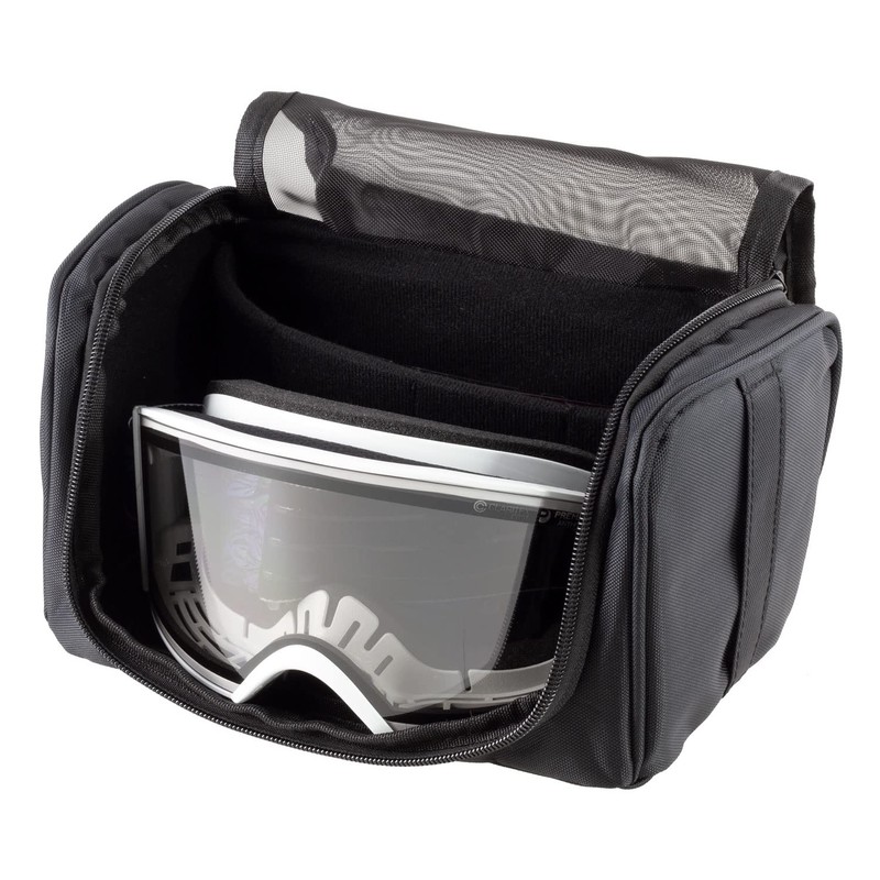SWANS A-135 BK Snow Goggle Case, Black, For Skiing &