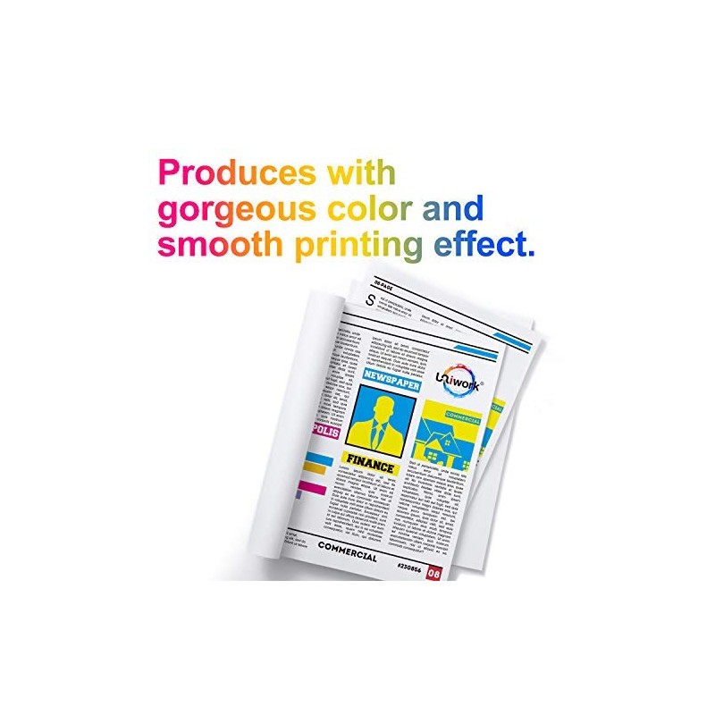 Uniwork Remanufactured 126 Ink Cartridges Replacement for Epson 126 T126