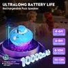 Blufree Bluetooth Pool Speaker w/Colorful Pool Fountain Light, 3 in