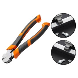 Colcolo Cutting Pliers,Square Hole Pliers Manual Shear Aluminum Frame Hemming Pliers V Notch Cutter for Kitchen, Bathroom,Home,Garage, Cutting Depth 20mm