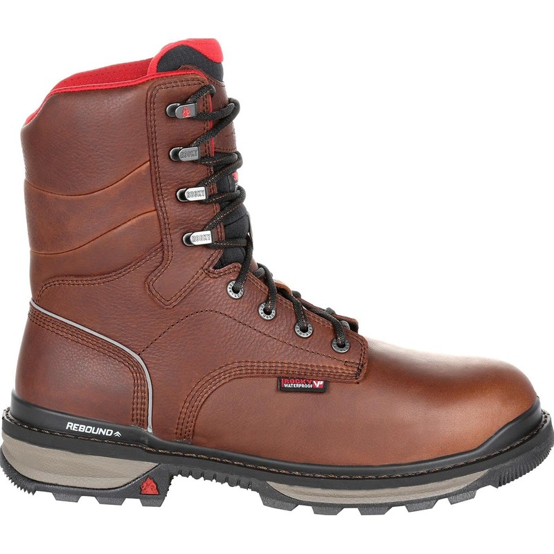 ROCKY Rams Horn Composite Toe Waterproof 800G Insulated Work Boot,