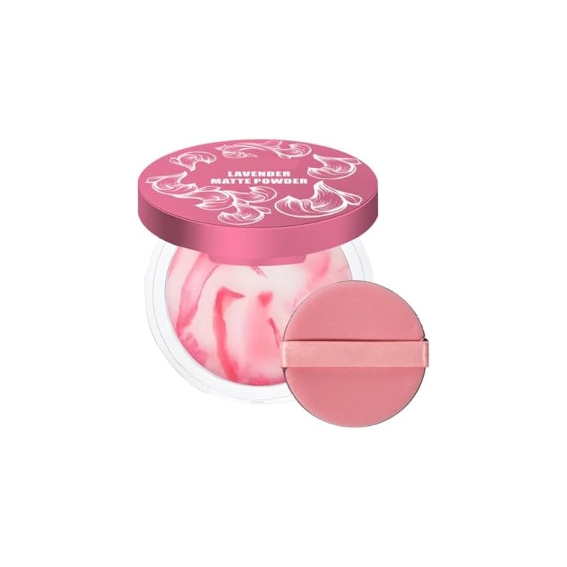 Face Powder Matte - Lightweight Powder Foundation Oil Control Finish