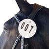 Equetech Luxe Dressage Bridle Number Holders - 2 colours NEW