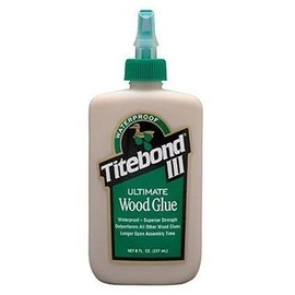 2 Pack Franklin 1413 Titebond III Ultimate Wood Glue - 8-oz Bottle