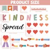 Justforjoyful 60Pcs Kindness Classroom Bulletin Board Decorations Spread Kindness Bulletin