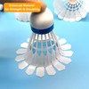 12 Pack Badminton Shuttlecocks, Nylon Birdies for Badminton Ball with