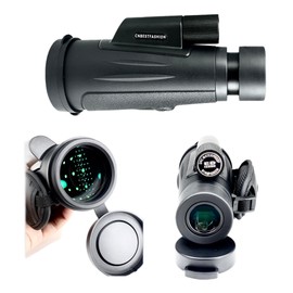 12x50 HD Monocular Telescope with BAK4 Prism & FMC,24mm Wide-Field Eyepiece with IPX7 Rated Nitrogen-Purged Waterproofing,Suitable for Bird Watching Hunting Hiking Camping