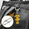 Deozu 8 Pcs Zipper Clip Anti Theft Deterrent, Dual Opening