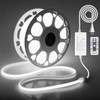 AC 110V~120V COB Led Strip Lights 100FT/30M White Led Rope