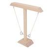 Hook and Ring Game Beautiful Wooden Interactive Desktop Toss Game