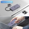 6 in 1 USB C Hub with Two Displays, USB