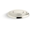 KOHLER 35725-SN K-35725-SN Garbage Disposal Air Switch Button, Polished Nickel