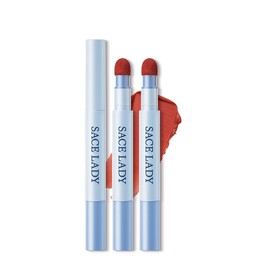 SACE LADY Labial Mate y Rubor en Crema Multiusos para Mejillas y LabiosTextura Sedosa y Fácil de DifuminarColor Intenso y NaturalLarga DuraciónV04