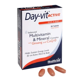 HealthAid Day-VIT Active - 30 Vegetarian Tablets