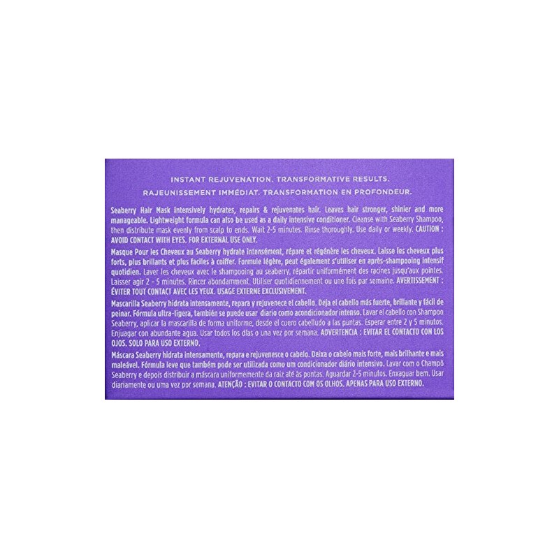 Obliphica Professional Seaberry Medium to Coarse Mask, 8.5 oz.