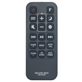 AKB75155301 Replacement Remote Control Applicable for LG Sound Bar SJ5 SJ5Y SJ4Y SJ5Y-S SPJ5B-W SPJ4B-W Soundbar