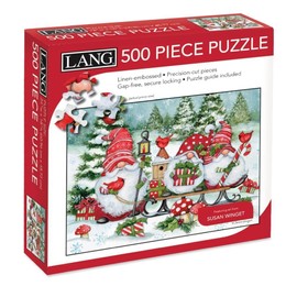 Lang Companies, Holiday Gnomes 500 Piece Puzzle