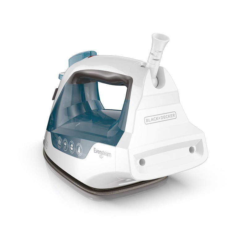 BLACK+DECKER Easy Steam Compact Iron, with Non Stick Soleplate