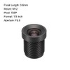 sourcing map 2 Pcs CCTV Camera Lens 3.6mm Focal Length