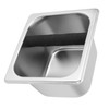 Stainless Steel Coffee Knock Box Coffee Grounds Container Box for