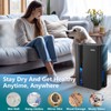 SIMSEN 95oz Dehumidifiers for Home, 800 sq ft Quiet Small