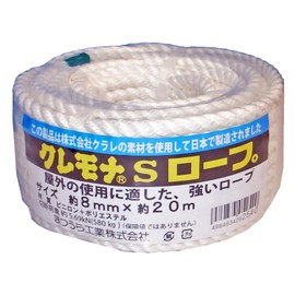 matuura Industrial kuremona Small Rope to (3) Thickness 8 mm X Length 20 m Round Roll Pack